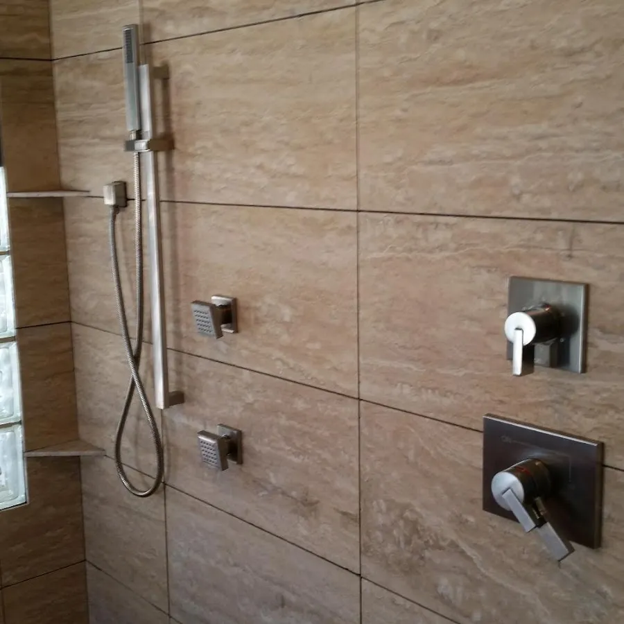Shower fixture installation for Water Heater Replacement in El Monte